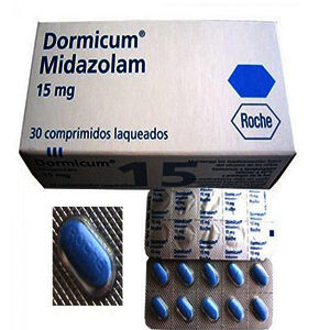 Dormicum Midazolam 15mg Tablet